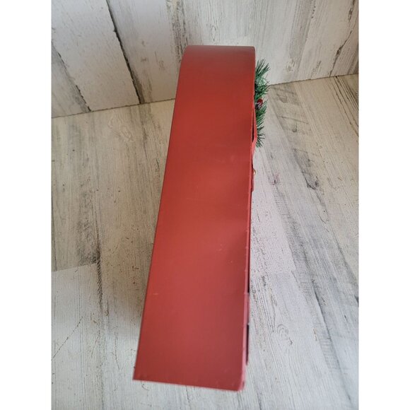 Ashland metal Santa Red Door mailbox Xmas home decor - Picture 11 of 13